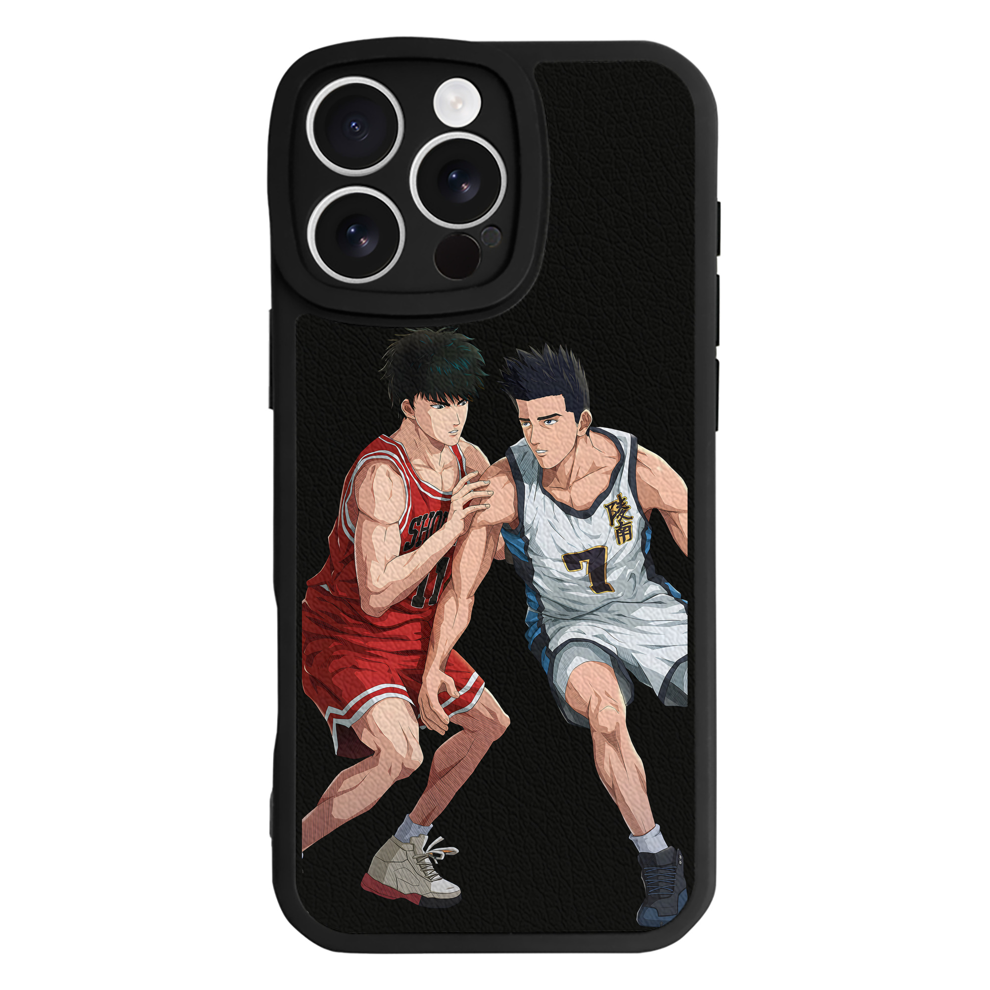 （画像用） SLAM DUNK／スラムダンク 【iPhone 16シリーズ対応】シリコンスマホケース（レザー調） 材質：シリコン